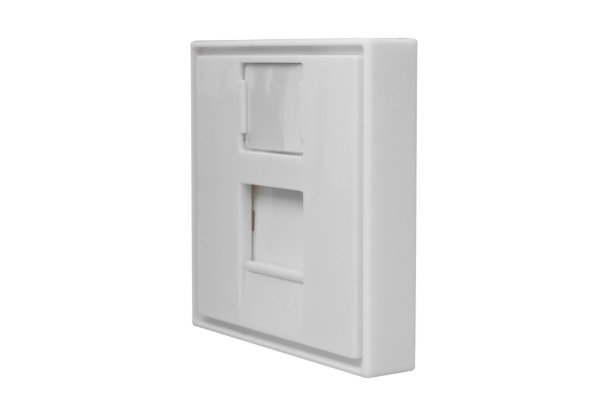 Лицевая панель 1 порт (45х45, Keystone) (10-0304-1)