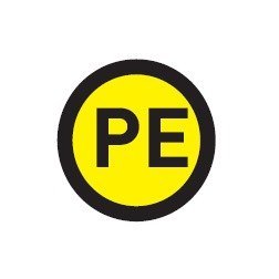 Наклейка "PE" (d20) PROxima (an-2-08)
