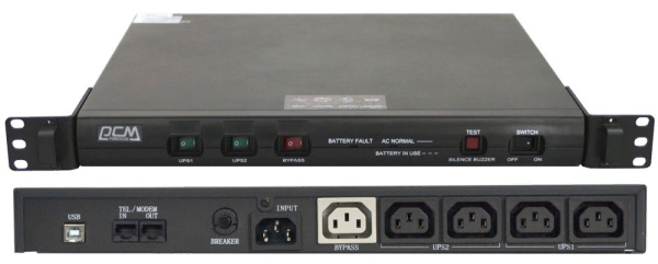 King Pro RM KIN-600AP RM 480Вт 600ВА черный