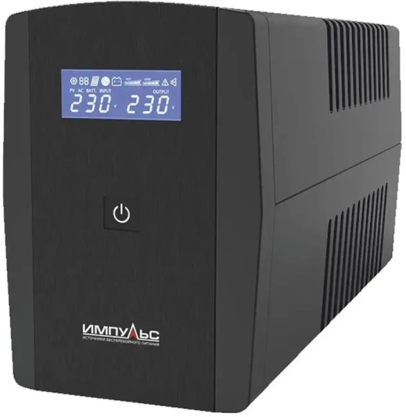 Импульс JS10102 600Вт 1000ВА черный (JS10102)