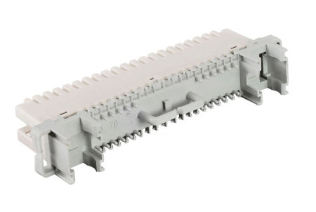 Плинт универсальный ПВТ-10Р-5е, 10 пар размыкаемые контакты 0...9 (120902-00081)