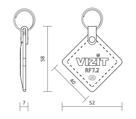VIZIT-RF7.2 brown
