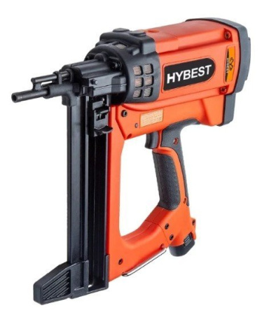 Газовый монтажный пистолет HYBEST GSR40A (1 АКБ + З/У) (HBGSR40A2022SV)
