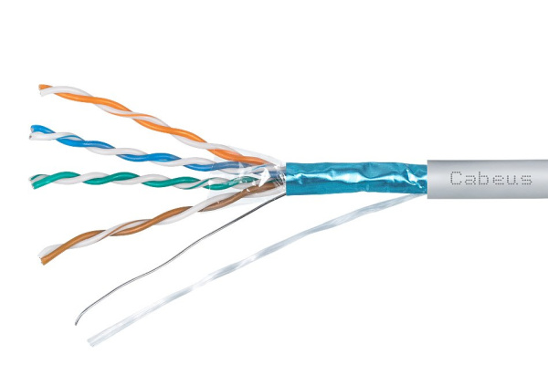 FTP-4P-Cat.5e-SOLID-GY-25 (7173c-7)